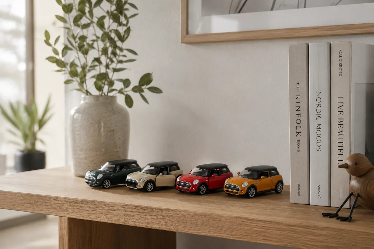 Lisanslı Mini Cooper 1:34 Metal Çek Bırak Araba