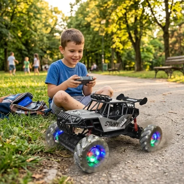 Uzaktan Kumandalı 1:8 Dev Boy Buharlı Off-Road Kasırga Araba