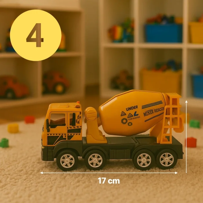 Metal Şehir Araçları Seti | Şehrini İnşa Et!