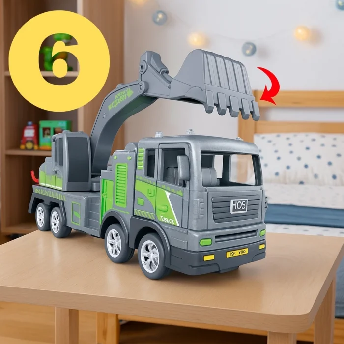 Metal Şehir Araçları Seti | Şehrini İnşa Et!