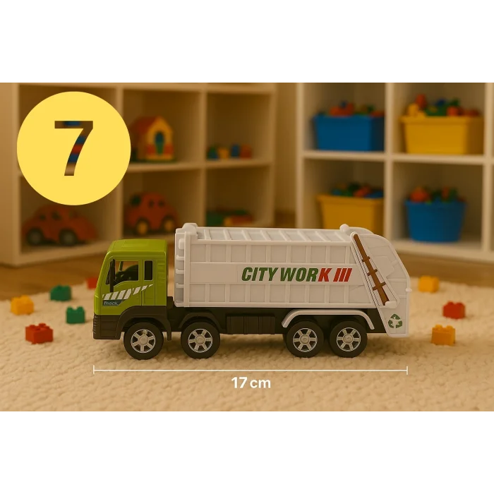 Metal Şehir Araçları Seti | Şehrini İnşa Et!