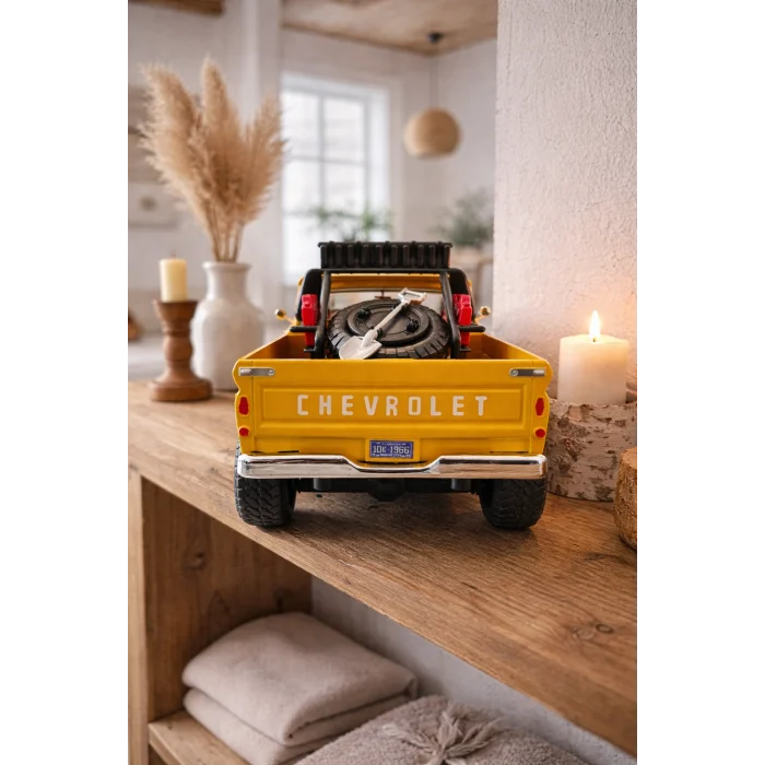 Lisanslı Chevrolet 1966 C10 Fleetside Pick-Up Off Road 1:24