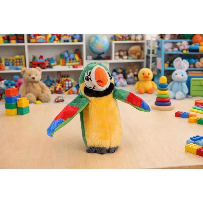 Taklitçi Kanat Çırpan Papağan