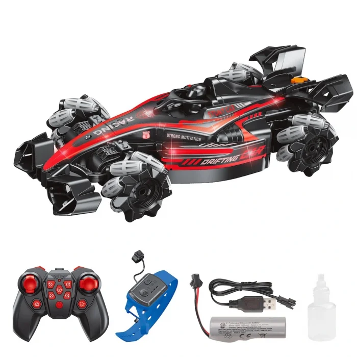 Bilekten Kontrol Uzaktan Kumandalı Buharlı 2.4G Şarjlı Drift Yarış Arabası