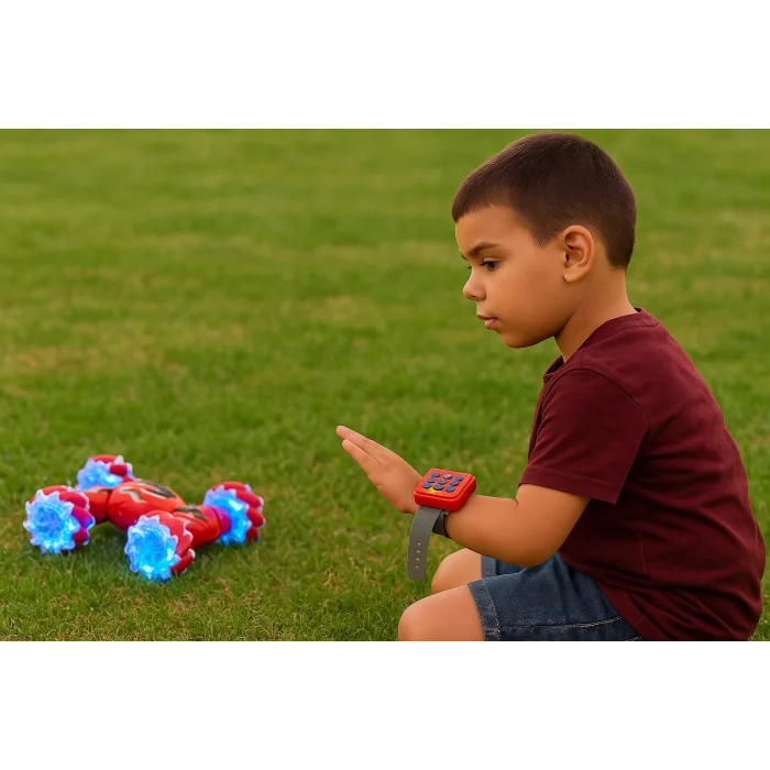 Bilekten Kontrollü 2.4G Işıklı Ve Müzikli Araba