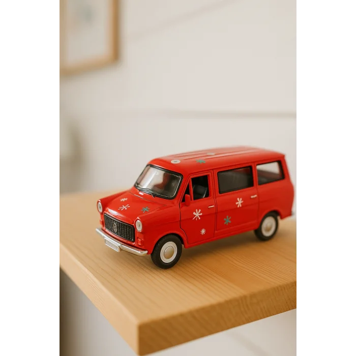 Çek Bırak Çiçek Abbas Havalı Korna Metal Minibüs - Özel Seri