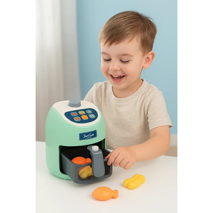 Dokunmatik Fritöz Seti | Renk Değiştiren Gıdalar ile Gerçekçi Mutfak Oyunu