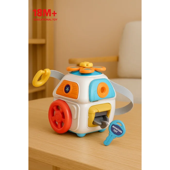 Eğitici Eğlendirici Montessori Aktivite Oyuncağı