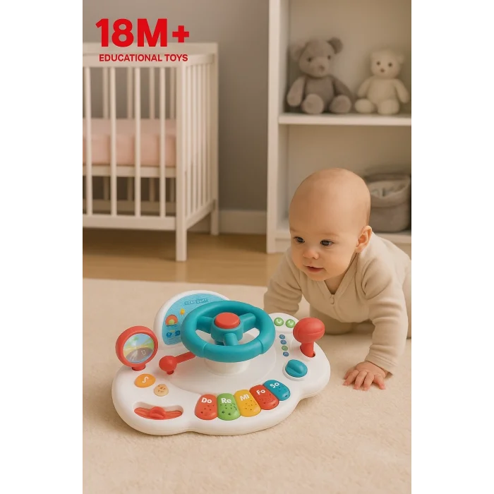 Eğitici Işıklı, Müzikli Bebek Direksiyonu