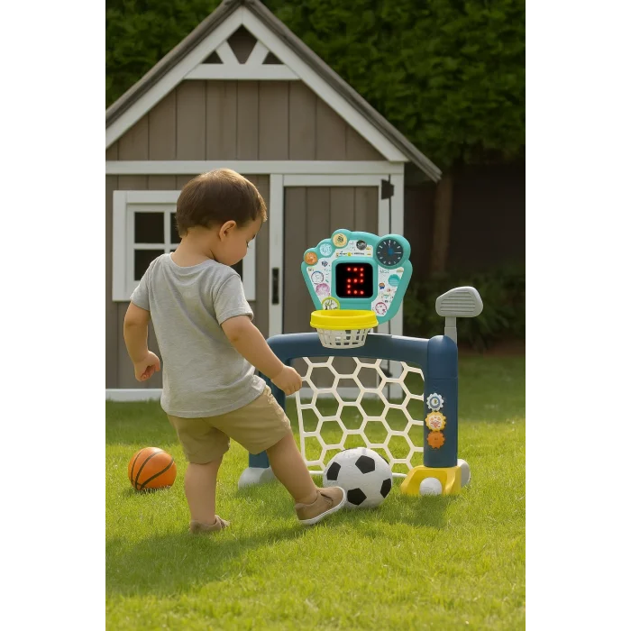 Futbol, Basketbol ve Golf Oyun Seti (3 Oyun 1 Arada)