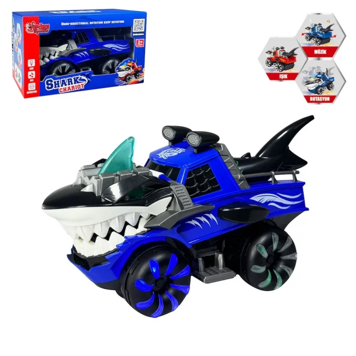 Işıklı, Müzikli Hareketli Köpek Balığı Araba