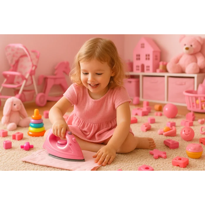 Işıklı Pilli Ütü Buharlı Ütü | Gerçekçi Oyun Deneyimi