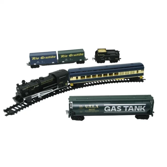 Işıklı ve Sesli 33 Parça Classic Büyük Tren Set