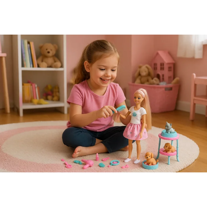 Kuaför Lina ve Hayvan Bakım Masası