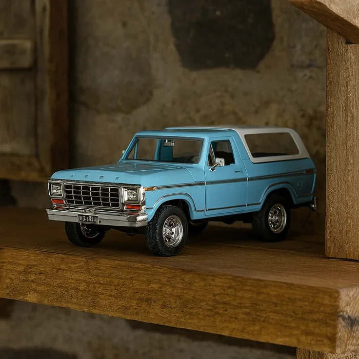 Lisanslı 1:24 1978 Ford Bronco - Hard Top