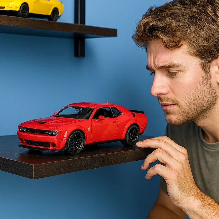 Lisanslı 1:24 2018 Dodge Challenger Srt Hellcat Wide-Body