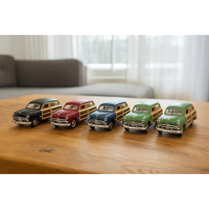 Lisanslı 1949 Ford Woody Wagon 1:32