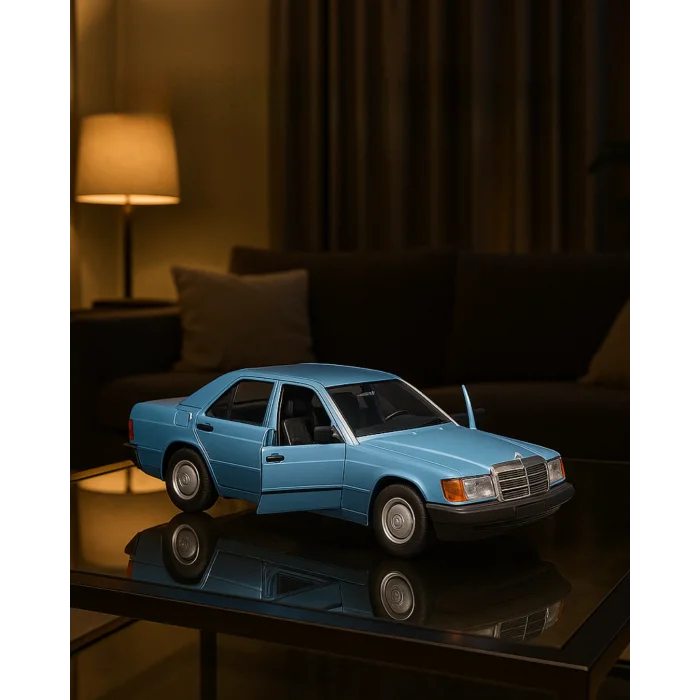 Lisanslı 1987 Mercedes-Benz 190-E 1:24