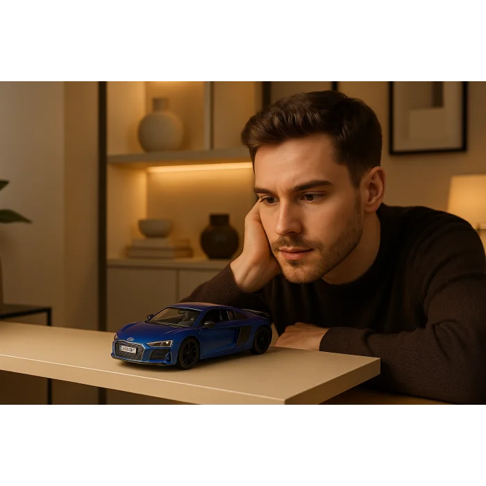 Lisanslı Çek Bırak 2020 Audi R8 Coupe 1:32