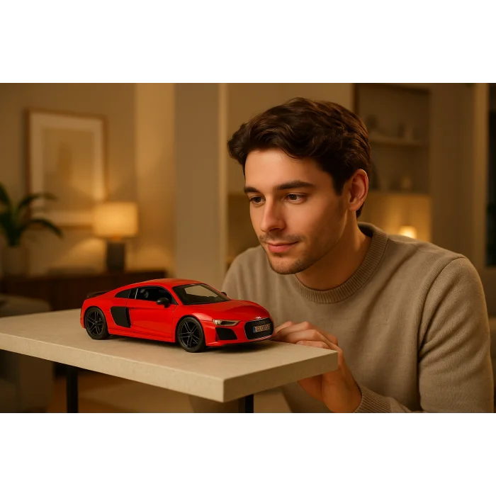 Lisanslı Çek Bırak 2020 Audi R8 Coupe 1:32