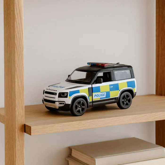 Lisanslı Çek Bırak Land Rover Defender 90 (Police)