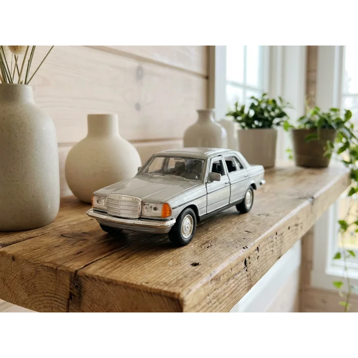 Lisanslı Mercedes W123 Metal Çek Bırak Araba