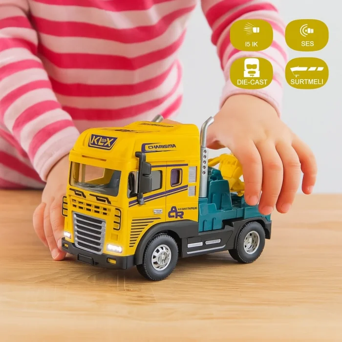 Metal Işıklı ve Sesli Tırlar