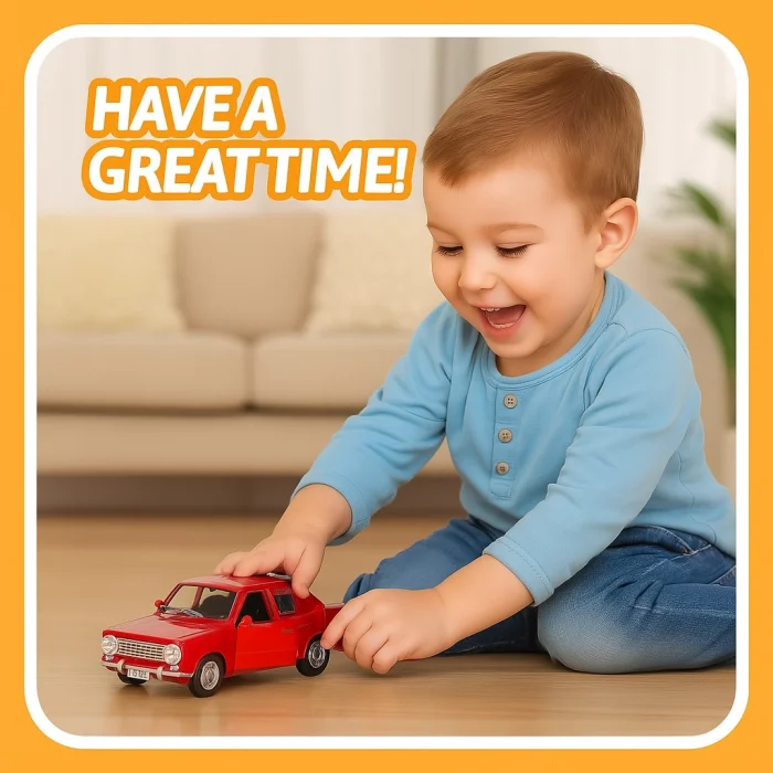 Murat 124 Çek Bırak Model Araba | Metal, Sesli ve Işıklı 1:32 Ölçek