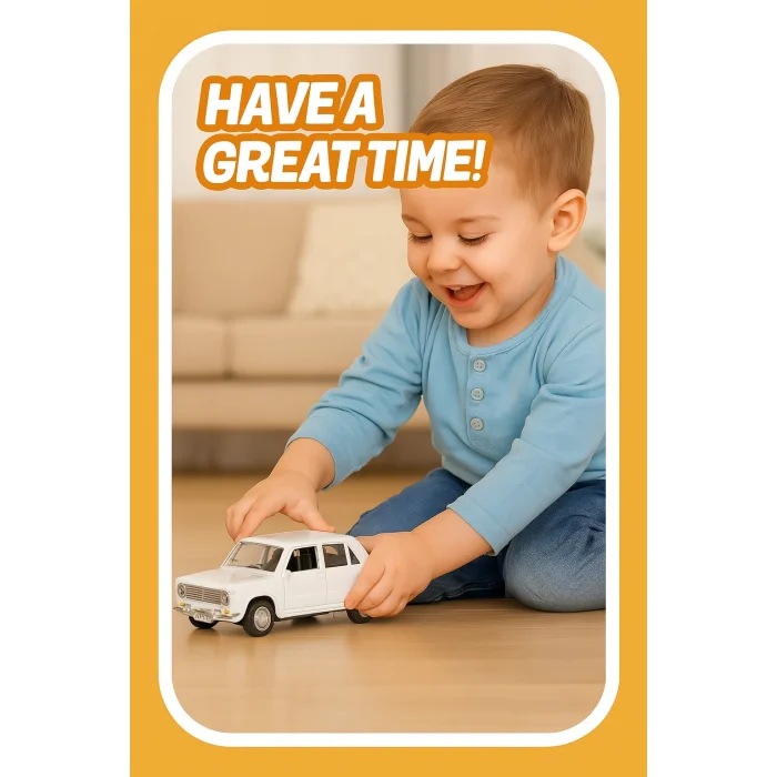 Murat 124 Çek Bırak Model Araba | Metal, Sesli ve Işıklı 1:32 Ölçek