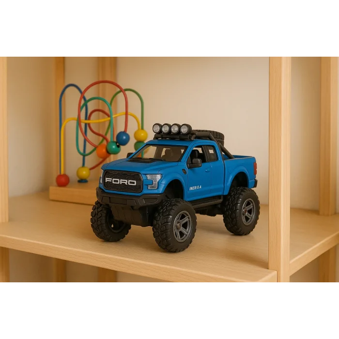 Ranger Müzikli Işıklı Sürtmeli Jeep | Gerçekçi Off-Road Oyuncak Araba