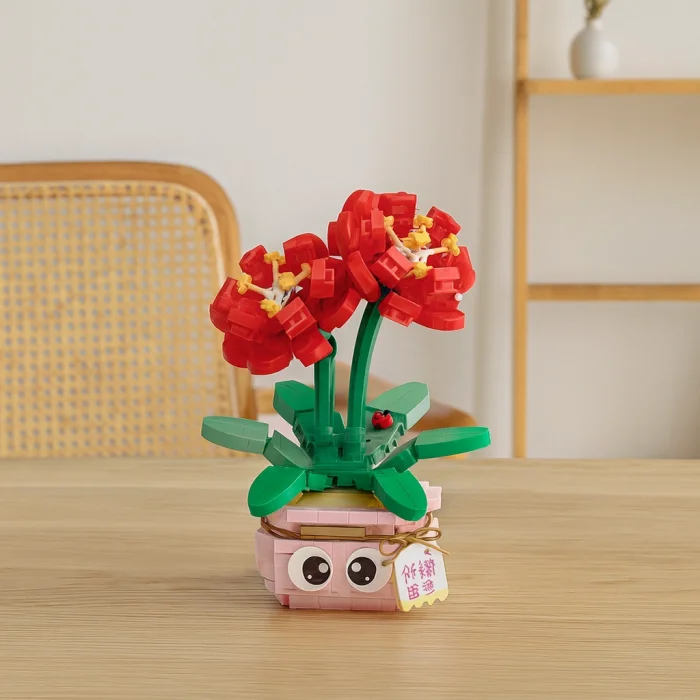 Saksılı Nergis Zambağı 430 Parça Blok Seti