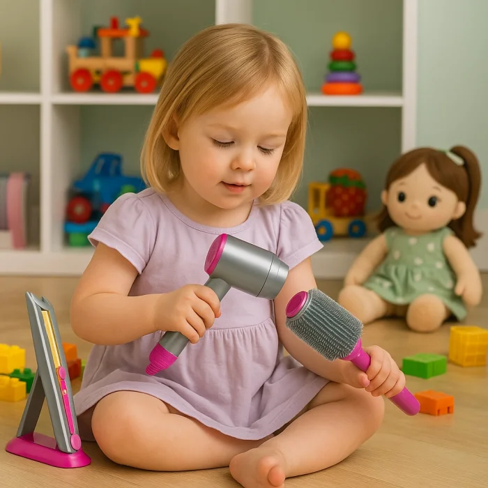 Sesli ve Işıklı 2 in 1 Lüks Saç Bakım Seti