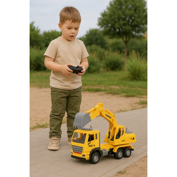 Uzaktan Kumandalı Full Fonksiyon Şarjlı 1:16 Kepçe