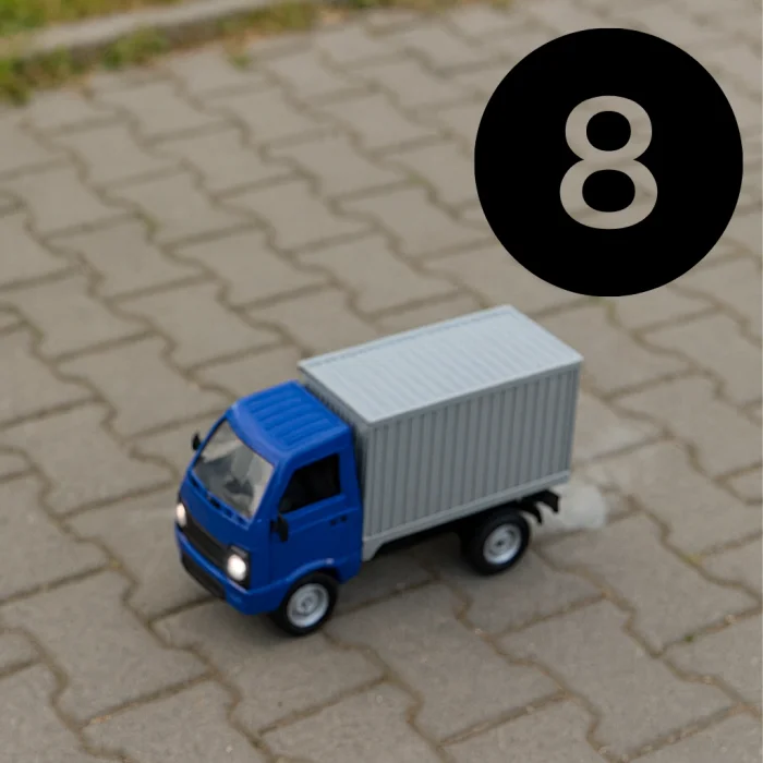 Uzaktan Kumandalı Full Fonksiyon Şarjlı Sprey Buharlı Kamyonet - Minibüs