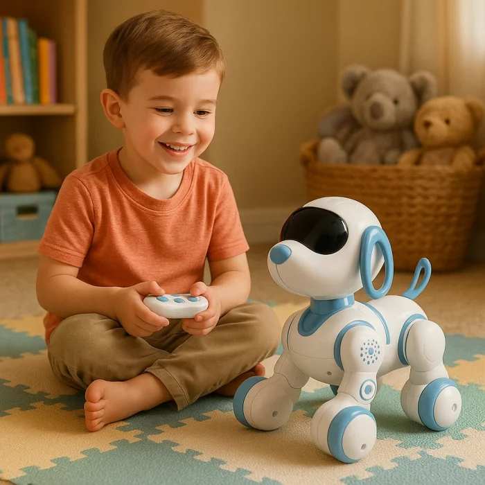 Uzaktan Kumandalı İnteraktif Şarjlı Akıllı Köpek