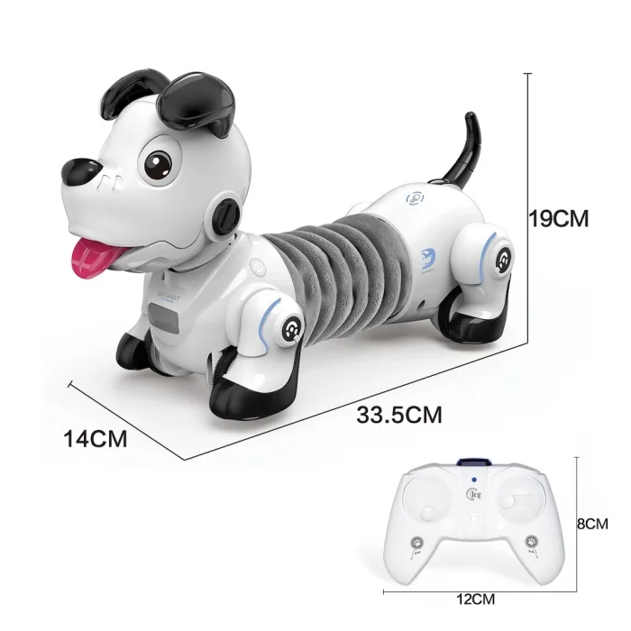 Uzaktan Kumandalı Işıklı ve Sesli Sevimli Akıllı Köpek