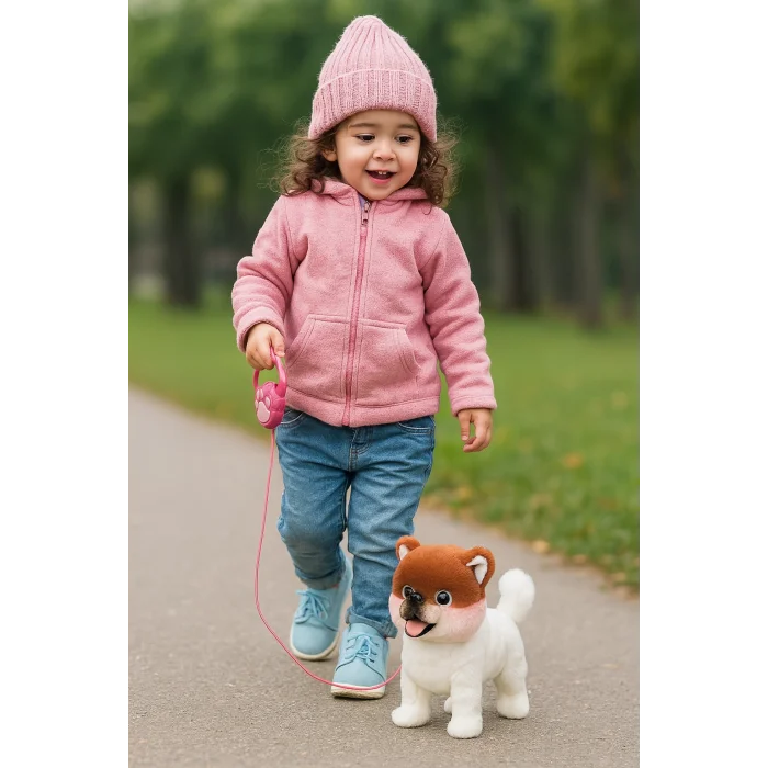 Yürüyen ve Havlayan Tasmalı Boo Köpek