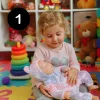 Baby Cuddle - 43 Cm Gerçekçi Aksesuarlı Oyuncak Et Bebek