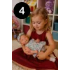 Baby Cuddle - 43 Cm Gerçekçi Aksesuarlı Oyuncak Et Bebek