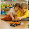 Çek Bırak 1:22 Sesli Ve Işıklı Buharlı Land Rover Safari Metal Jeep