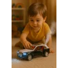 Çek Bırak 1:22 Sesli Ve Işıklı Buharlı Rolls Royce Metal Jeep