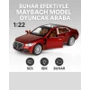 Die-Cast 1:22 Maybach Çek-Bırak Model Araba - Buhar Spreyli, Işık ve Ses Efektli