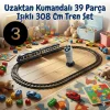Uzaktan Kumandalı + Raylı 30 Parça Işıklı 176 Cm Tren Set