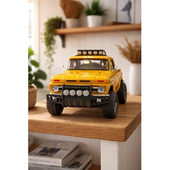 Lisanslı Chevrolet 1966 C10 Fleetside Pick-Up Off Road 1:24