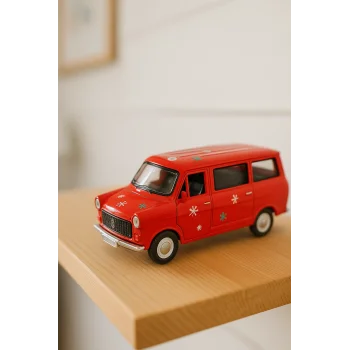 Çek Bırak Çiçek Abbas Havalı Korna Metal Minibüs - Özel Seri