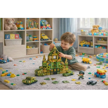 Demir Karargah: 68 Parça Taktiksel Manyetik Blok ve Savunma Üssü Seti