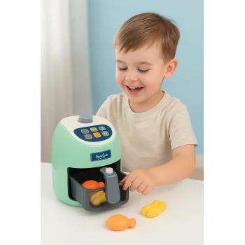 Dokunmatik Fritöz Seti | Renk Değiştiren Gıdalar ile Gerçekçi Mutfak Oyunu