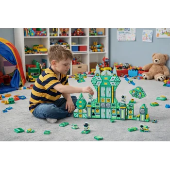 Galaksi Kaşifleri: 108 Parça Mega Manyetik Yapım Seti