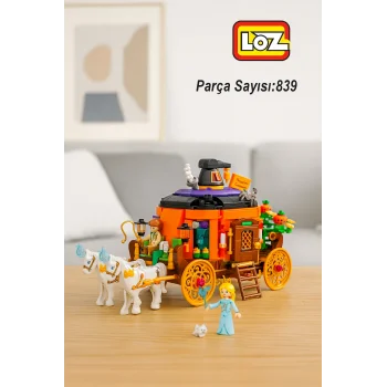 Kabak Arabası 839 Parça Blok Seti