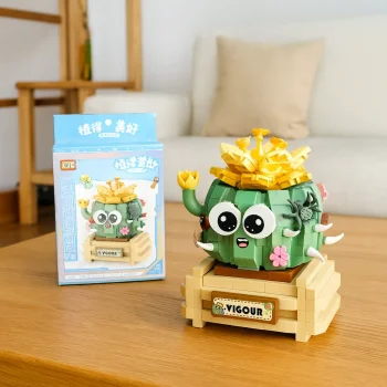 Kaktüs 450 Parça Blok Seti